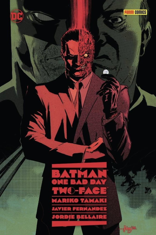 batman one bad day two face dos caras