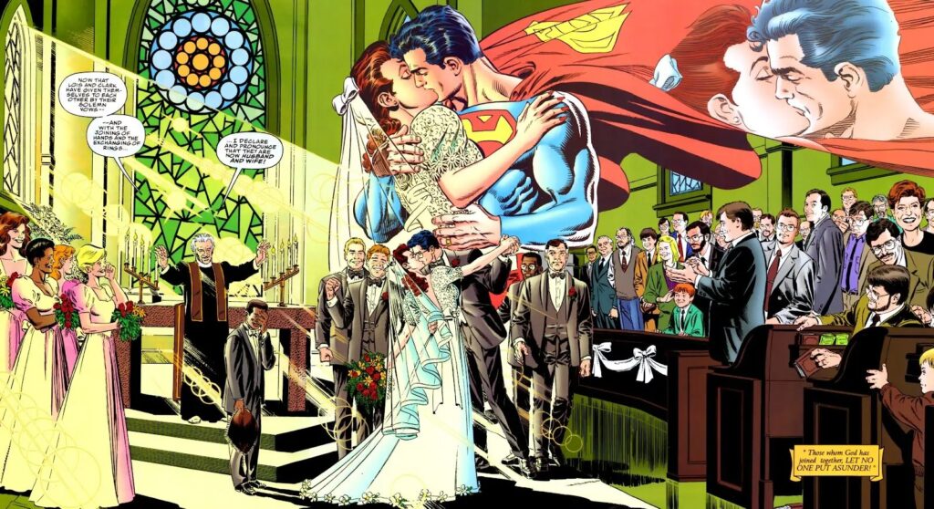30 años boda de superman