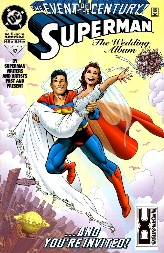 boda superman the wedding album comic
