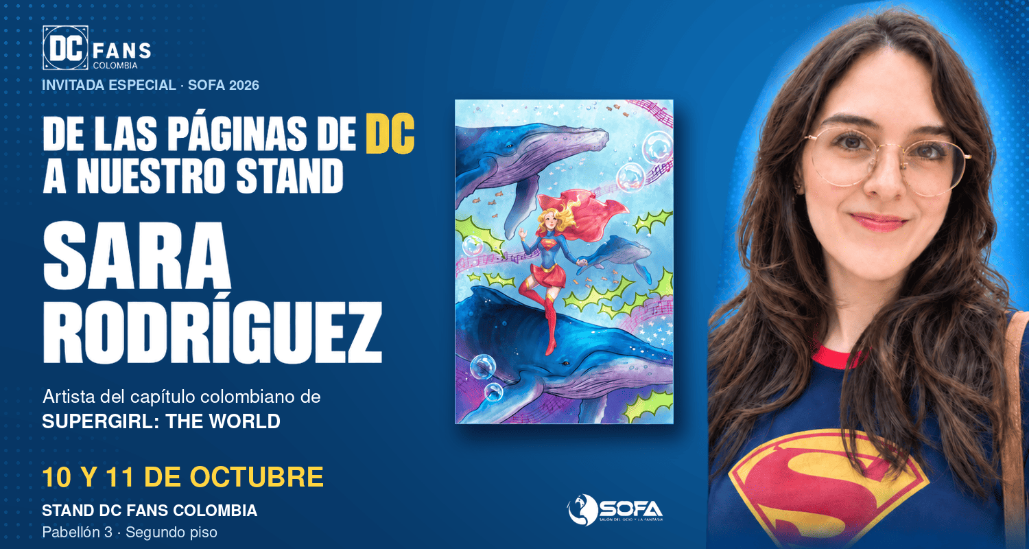 sara rodriguez supergirl the world dc comics invitada a sofa 2026 (1)